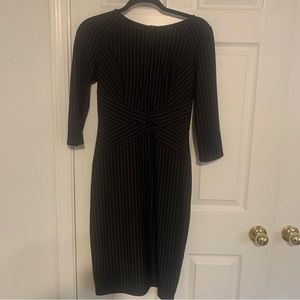 Beautiful pinstripe pre-loved dress!